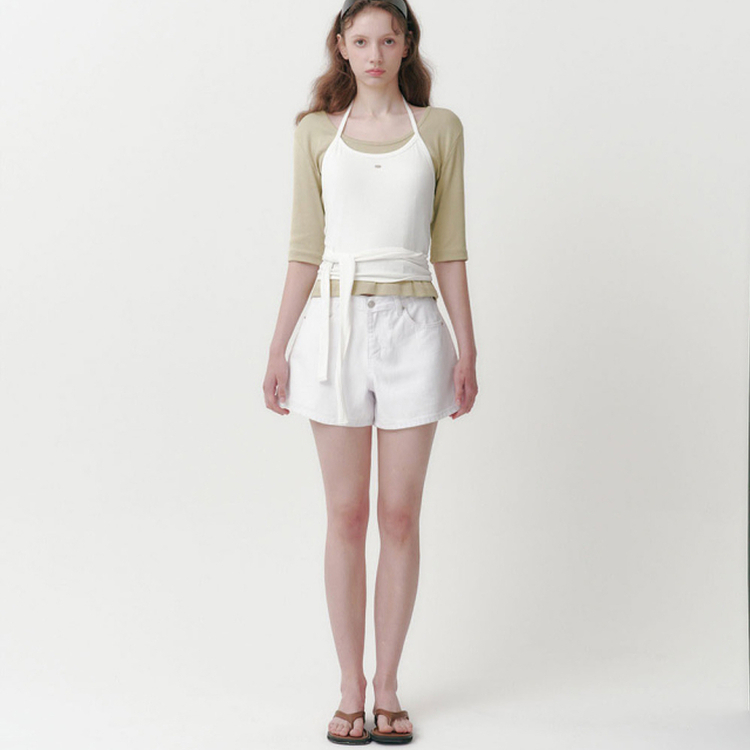 ウォント5分丈Tシャツ(6color) OLIVE