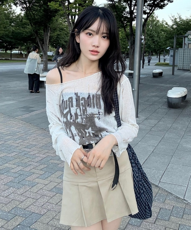 스트랩 크로스 보헤미안 프릴 숄더백 블랙