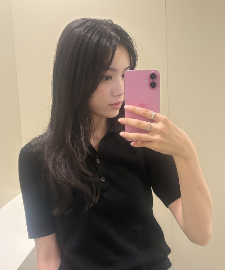 큐빅 크로스 링 실버