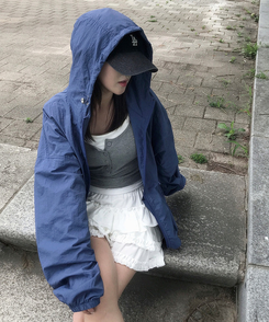 ミニスカート ティアードバンディングミニスカート IVORY