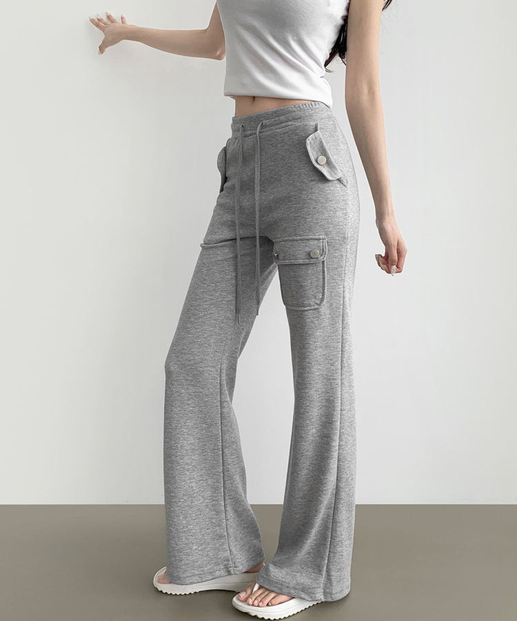 セミブーツカットバンディングパンツ(8color) MELANGE