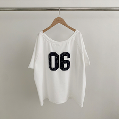 ツーピース 【SET】アンバランス半袖Tシャツ ショートパンツ