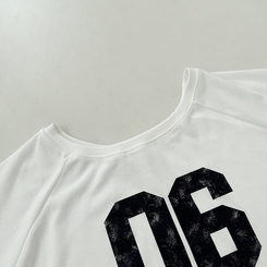 ツーピース 【SET】アンバランス半袖Tシャツ ショートパンツ