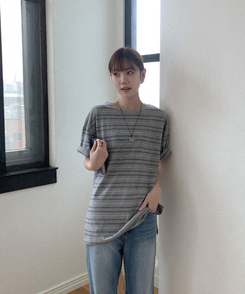 デニム オナードワイドデニムパンツ MID DENIM