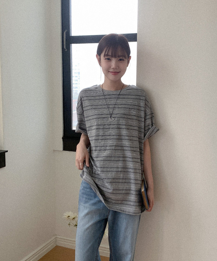 オナードワイドデニムパンツ MID DENIM
