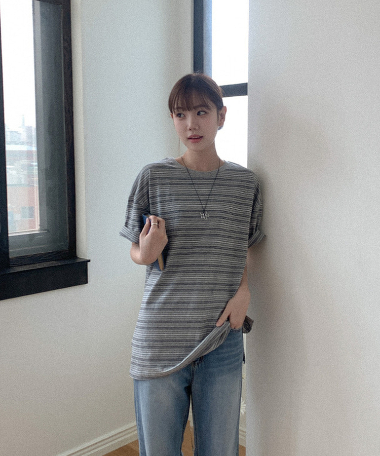 オナードワイドデニムパンツ MID DENIM