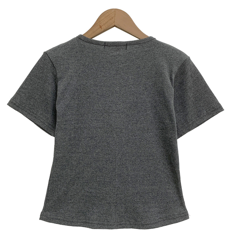 スナップレタリング半袖Tシャツ(5color)