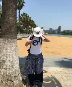 半袖Tシャツ ドットスリム半袖Tシャツ WHITE