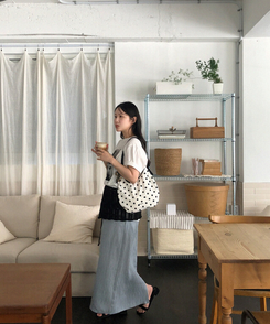 半袖Tシャツ カットプリンティング半袖Tシャツ IVORY