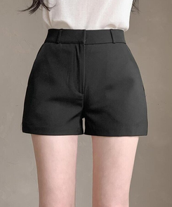 ショートパンツ ハーフショートパンツ BLACK