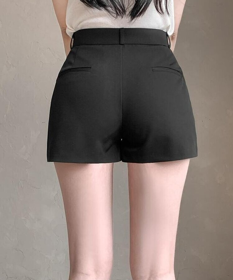 ハーフショートパンツ BLACK