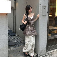 ファッション雑貨 ボヘミアンウッドベルト IVORY