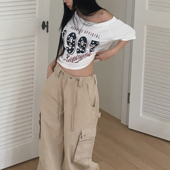 半袖Tシャツ 1997オフショルダー半袖Tシャツ IVORY