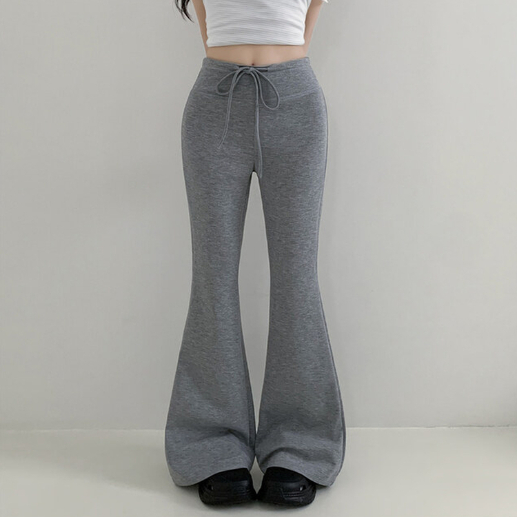 バンディングブーツカットトレーニングパンツ(5color) GREY