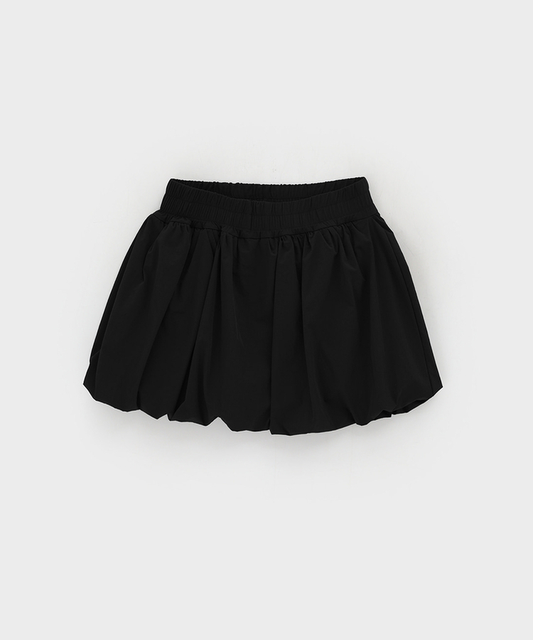 ナイロンバルーンミニスカートパンツ