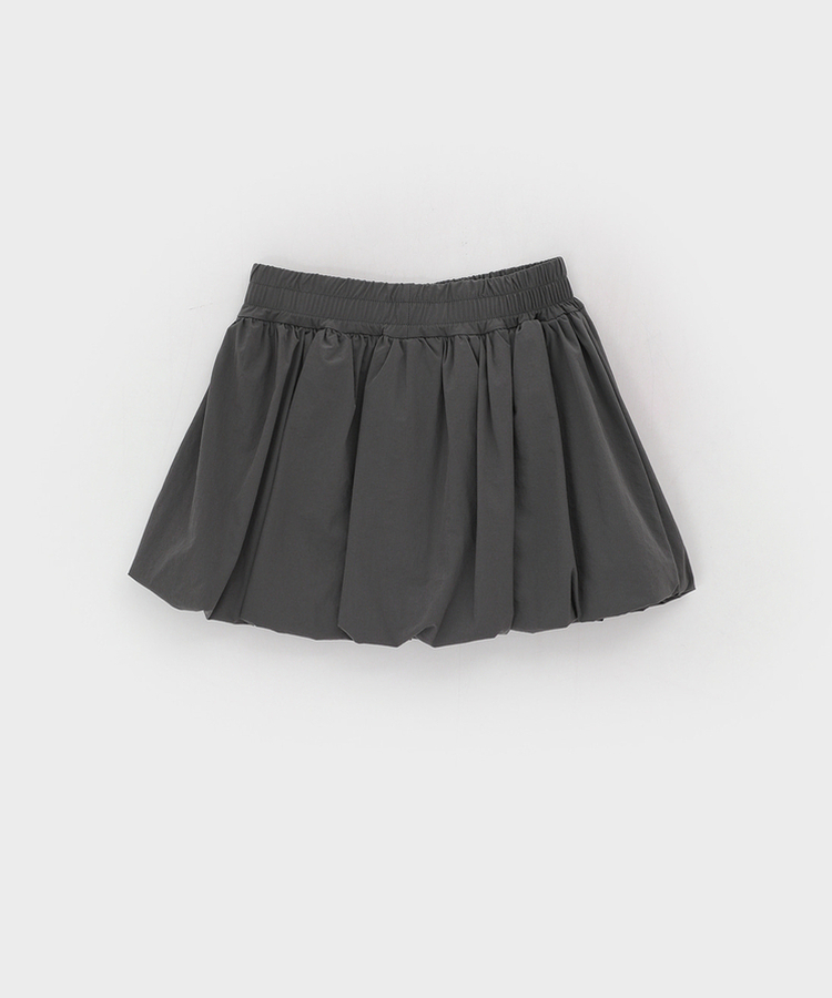 ナイロンバルーンミニスカートパンツ