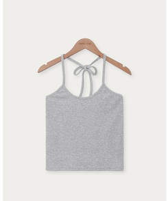 ツーピース レイヤードホルター半袖Tシャツ