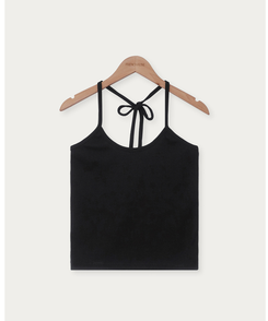 ツーピース レイヤードホルター半袖Tシャツ