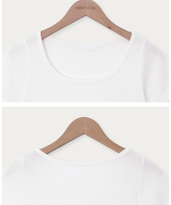 ツーピース レイヤードホルター半袖Tシャツ
