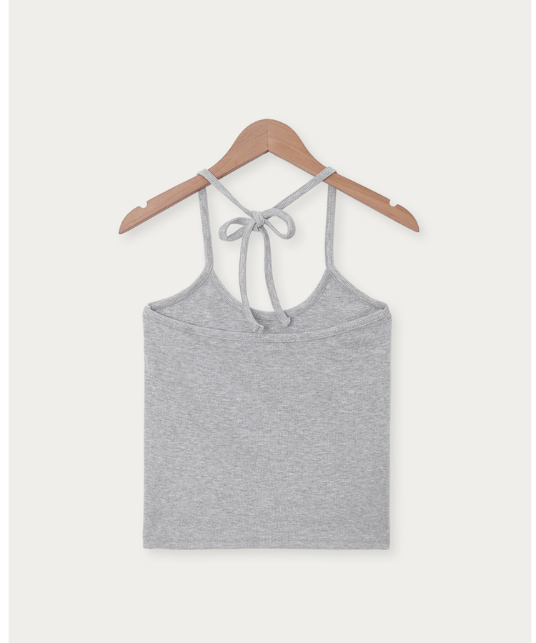 レイヤードホルター半袖Tシャツ