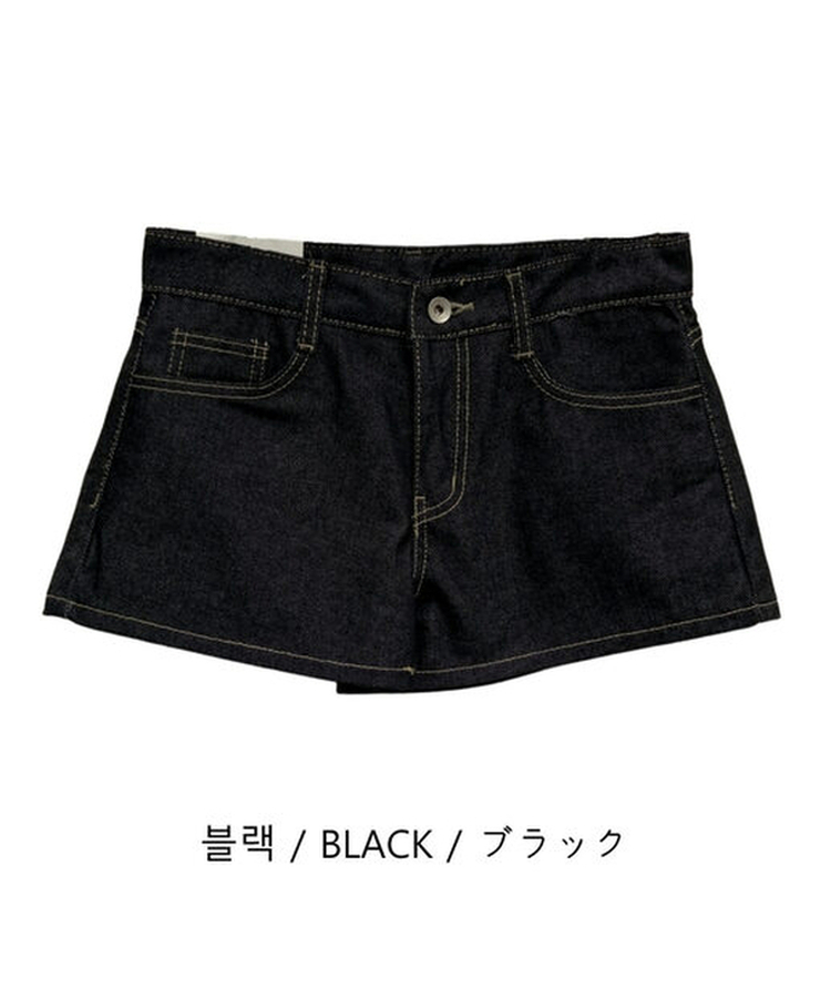 デイリーデニムショートパンツ