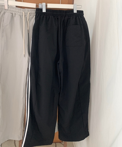 ダブルラインナイロンルーズパンツ(6color)