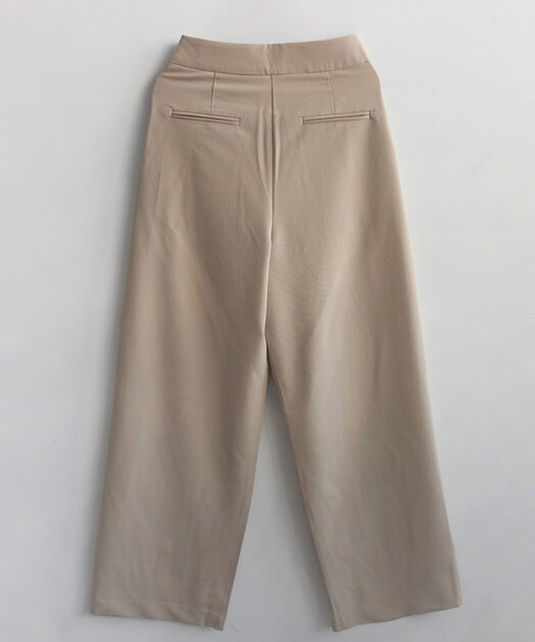 シンプルワイドスラックス