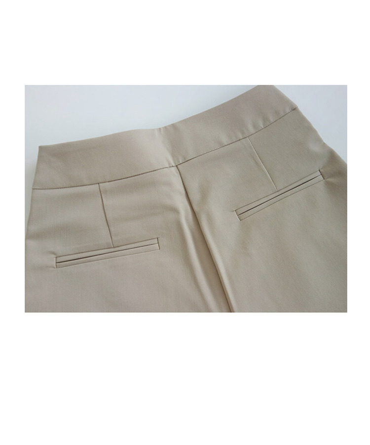 シンプルワイドスラックス