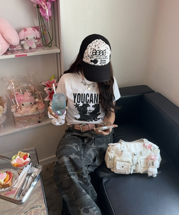 ミリタリーブーツカットパンツ KHAKI