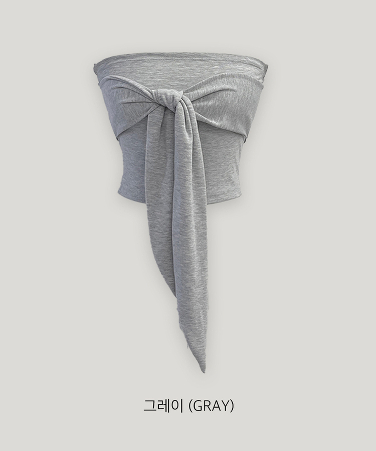 リボンオフショルダートップス