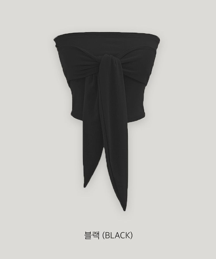 リボンオフショルダートップス