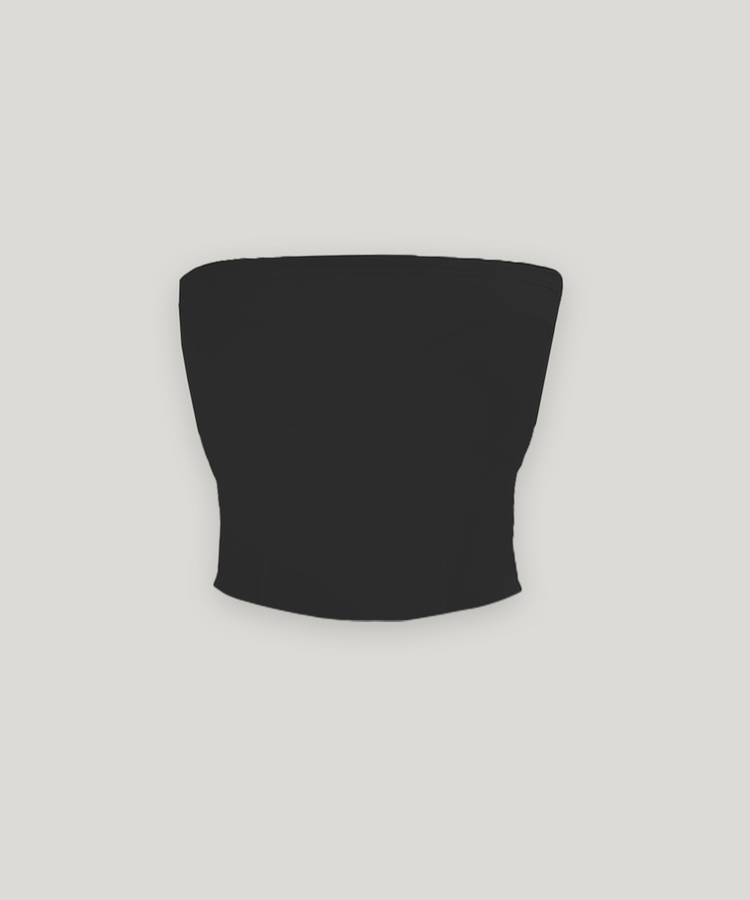 リボンオフショルダートップス