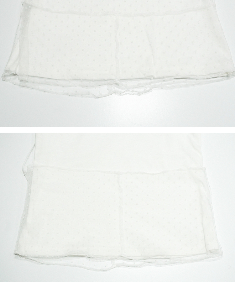 ホルターレイヤード半袖Tシャツ