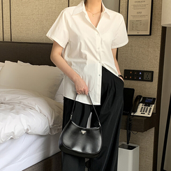 シャツ コットンベーシックシャツ(5color) OFF-WHITE