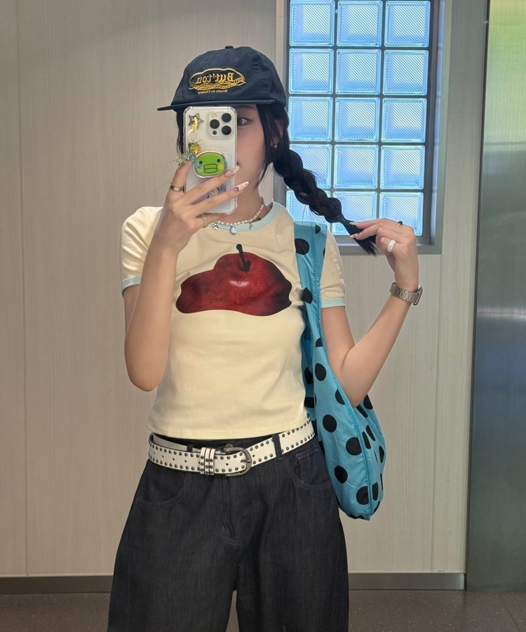 ビンテージスタッズベルト WHITE