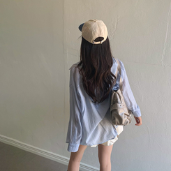 マルチポケットクロスショルダーバッグ BEIGE