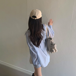 マルチポケットクロスショルダーバッグ BEIGE