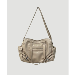 マルチポケットクロスショルダーバッグ