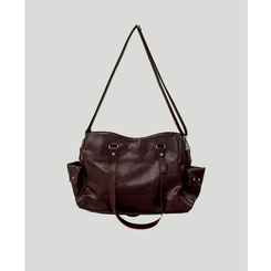 マルチポケットクロスショルダーバッグ