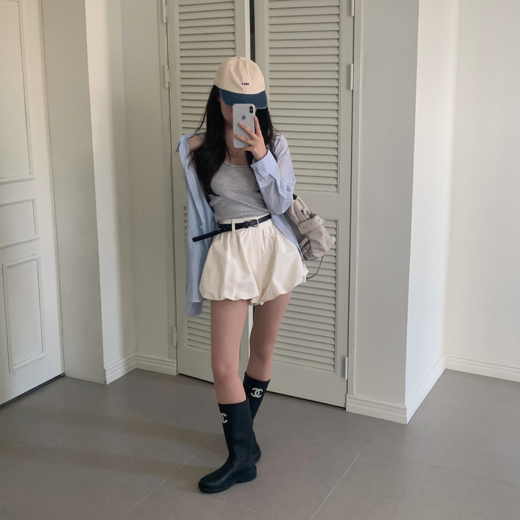 マルチポケットクロスショルダーバッグ BEIGE