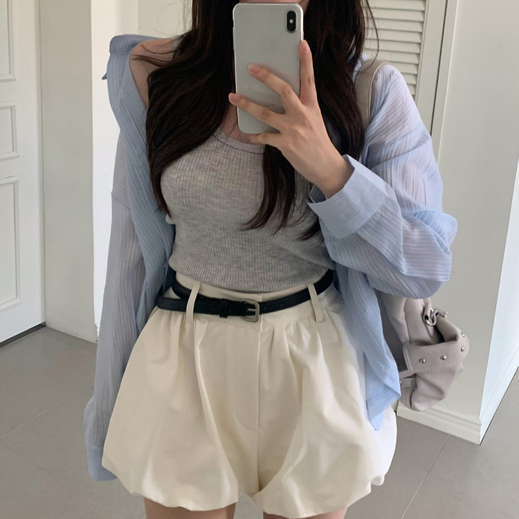 マルチポケットクロスショルダーバッグ BEIGE