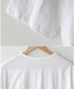 コットンプリンティング半袖Tシャツ