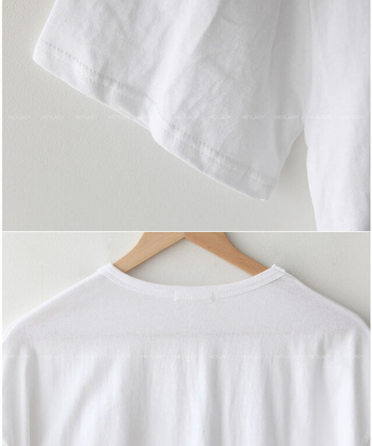 コットンプリンティング半袖Tシャツ