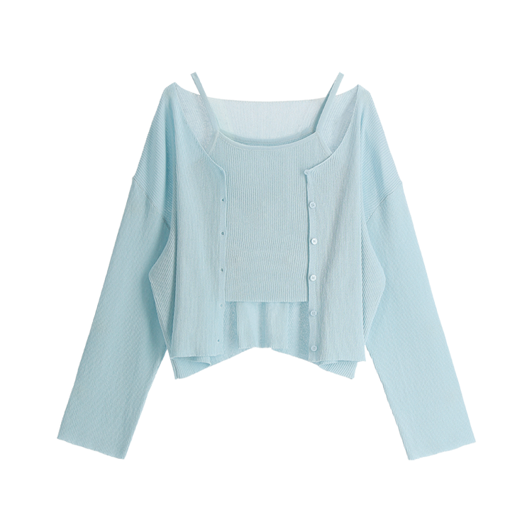 未使用級♡セオリーリュクス 薄手カーディガン ノースリーブ アンサンブルセット 中古・古着通販】theory luxe (セオリーリュクス) OPUS NOPA