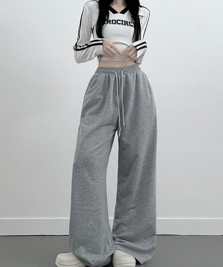 【丈別】トレーニングワイドバンディングロングパンツ(6color)