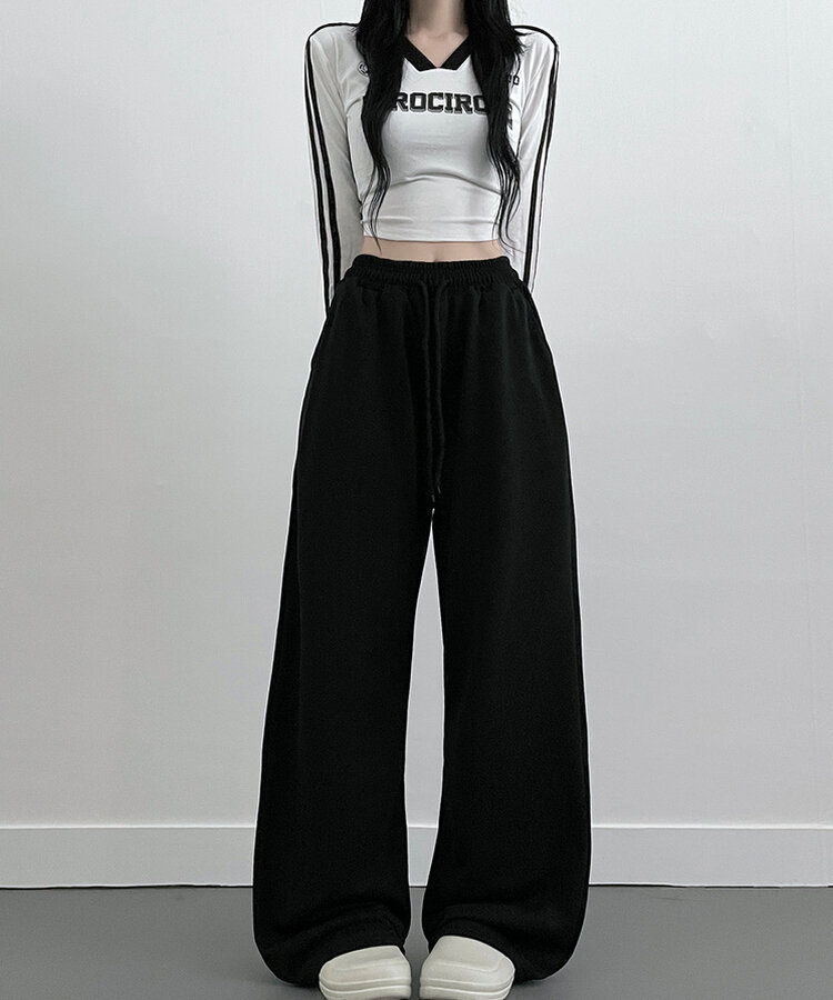 【丈別】トレーニングワイドバンディングロングパンツ(6color)