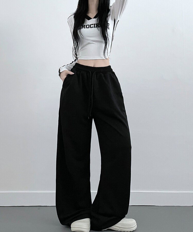 【丈別】トレーニングワイドバンディングロングパンツ(6color)