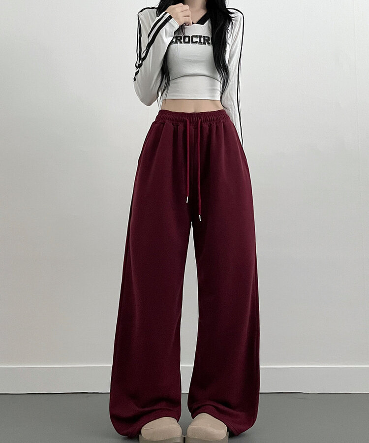 【丈別】トレーニングワイドバンディングロングパンツ(6color)