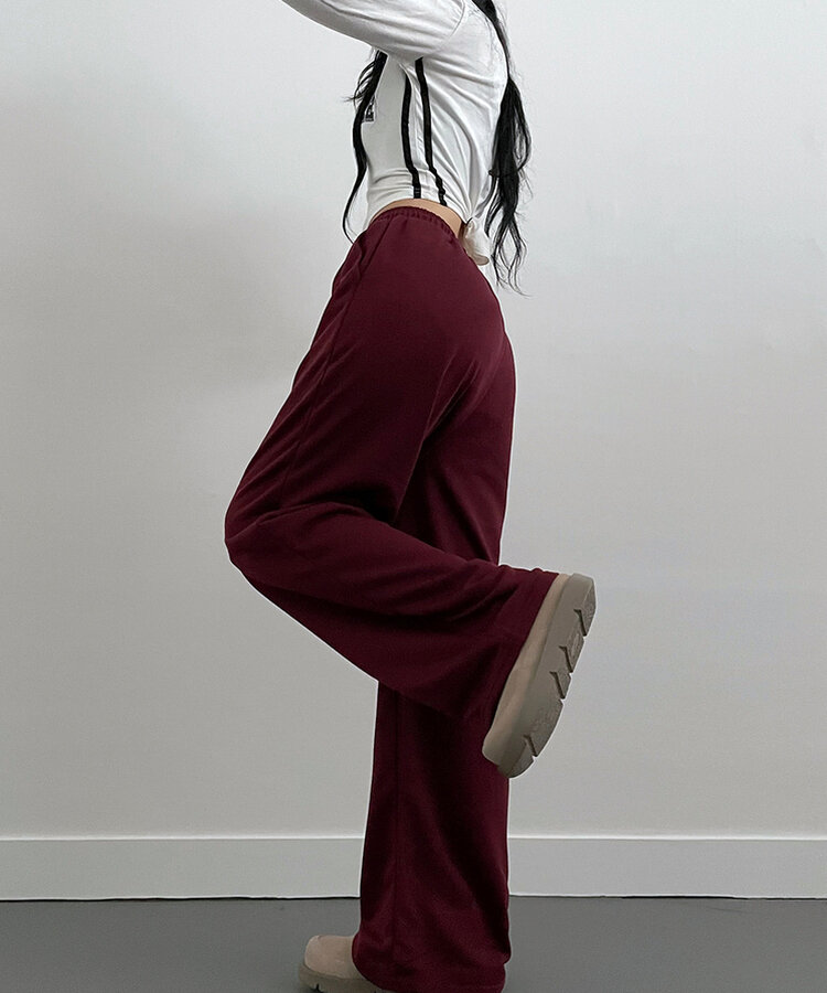 【丈別】トレーニングワイドバンディングロングパンツ(6color)