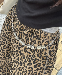 스타 체인 벨트 실버